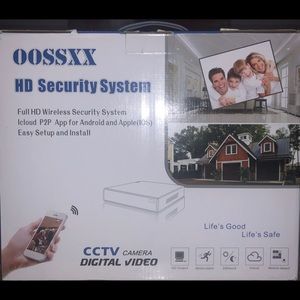 Security wireless 4 cam system